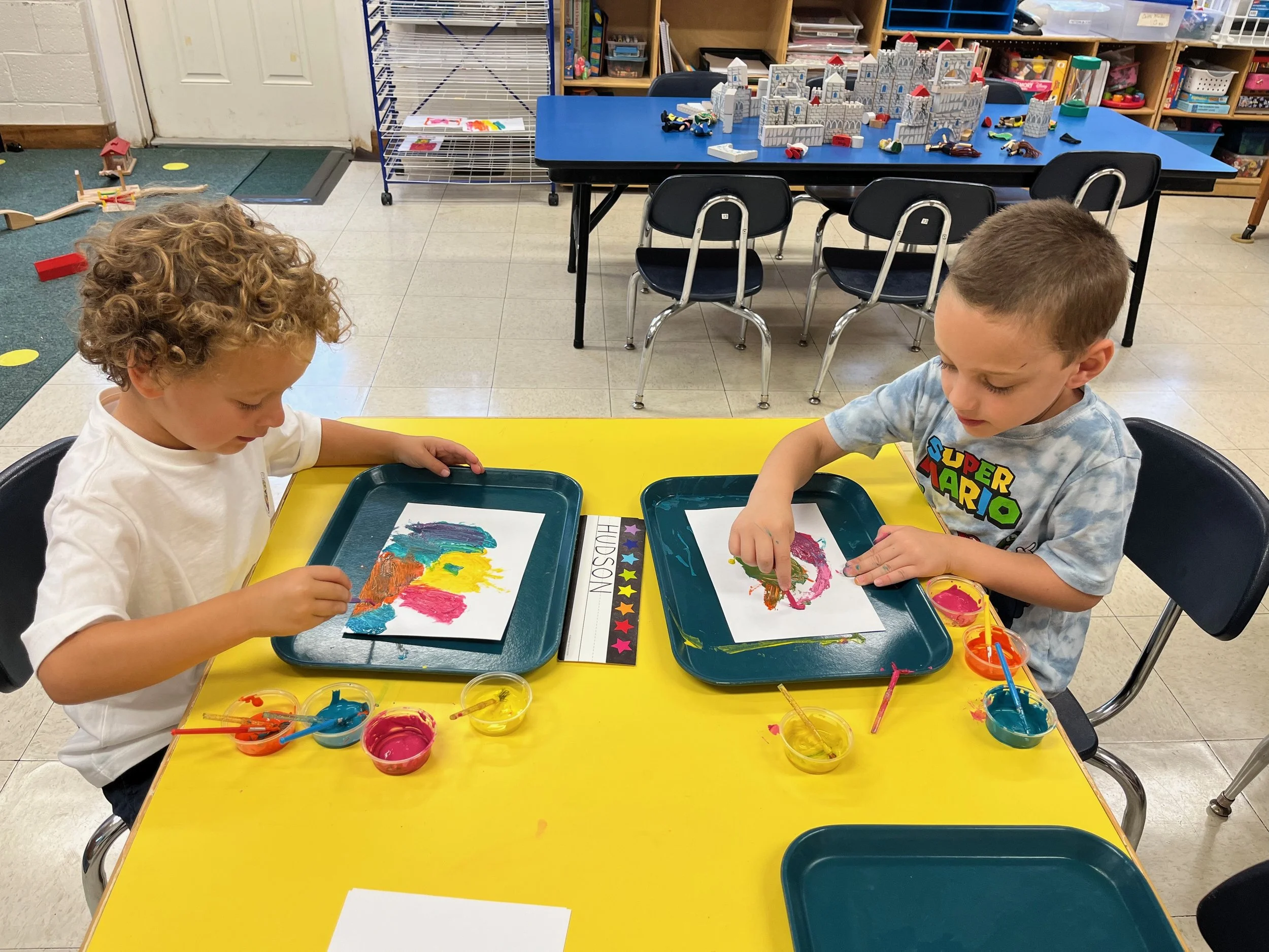 Getting creative with paints