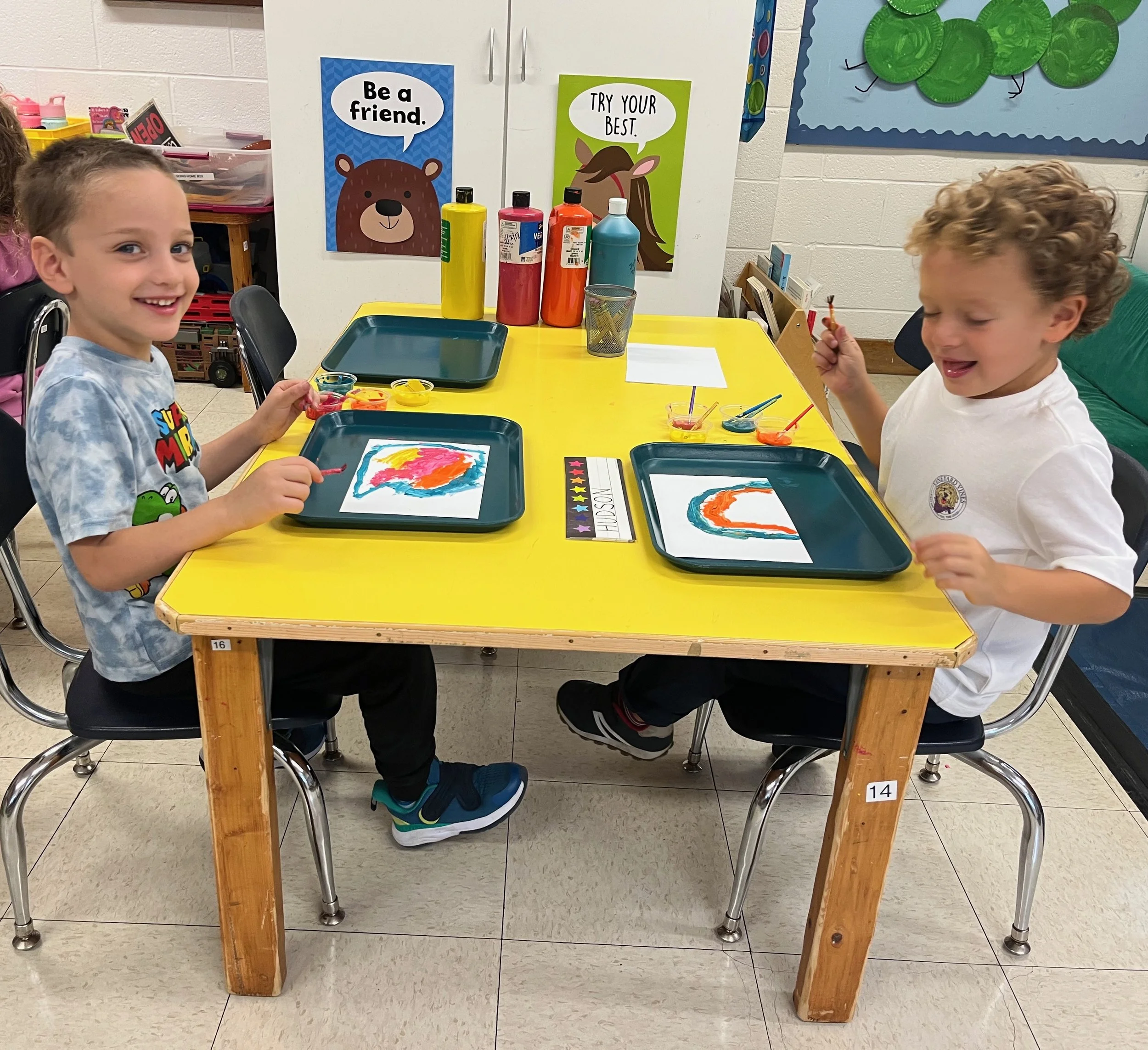 Rainbows are always a good idea!