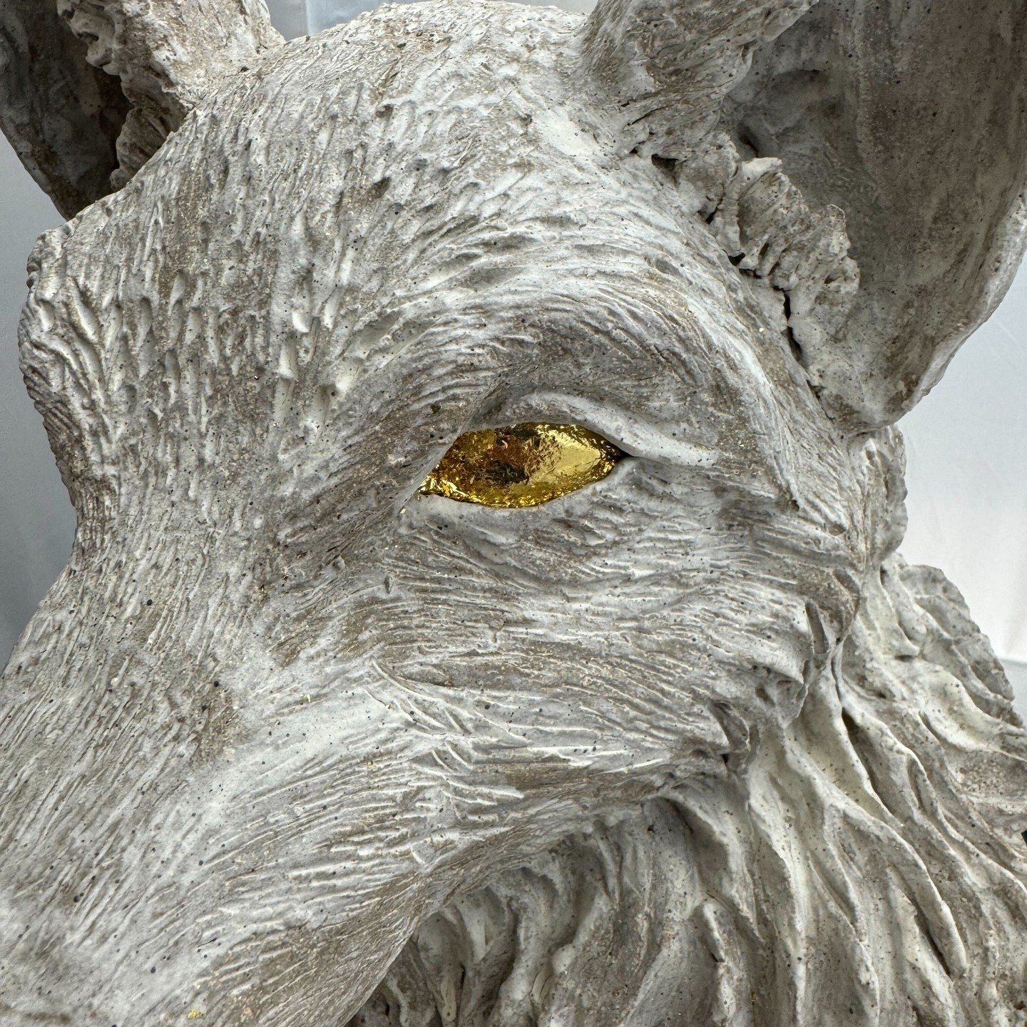 Close up shot of "Hearts are Wild Things". This is my largest piece to date. I was DREADING making this piece but once I got into it, I had a pretty great time. Texture in clay is my jam.