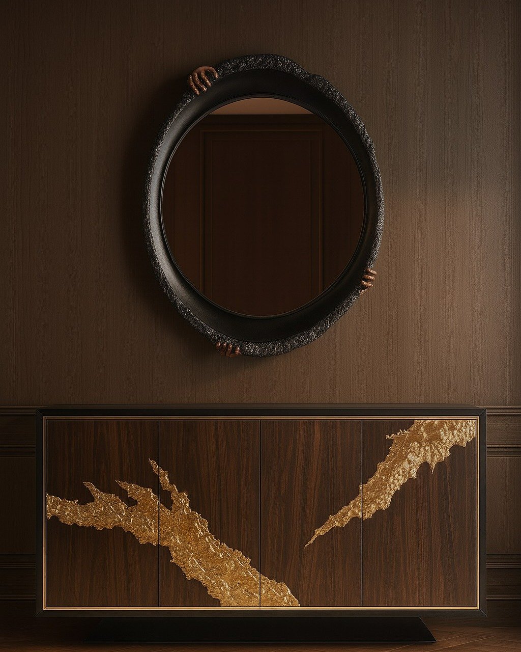 Pompeii Mirror, impactful design.

Know more about our Pompeii Mirror- www.nauudesign.com

#LuxuryFurniture #InteriorDesign #StatementPiece #DesignIcon #NauuDesign #WallMirrors #PompeiiMirror