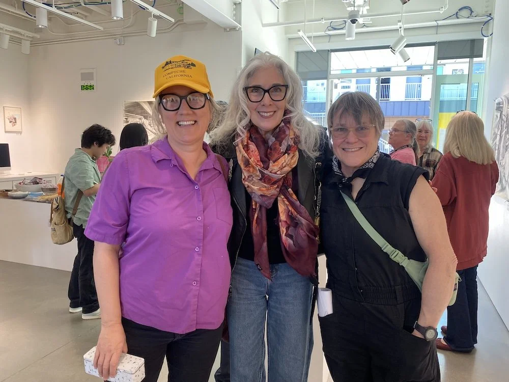 Hopi Breton, Michele Krup, Jane Fisher, two lands reception