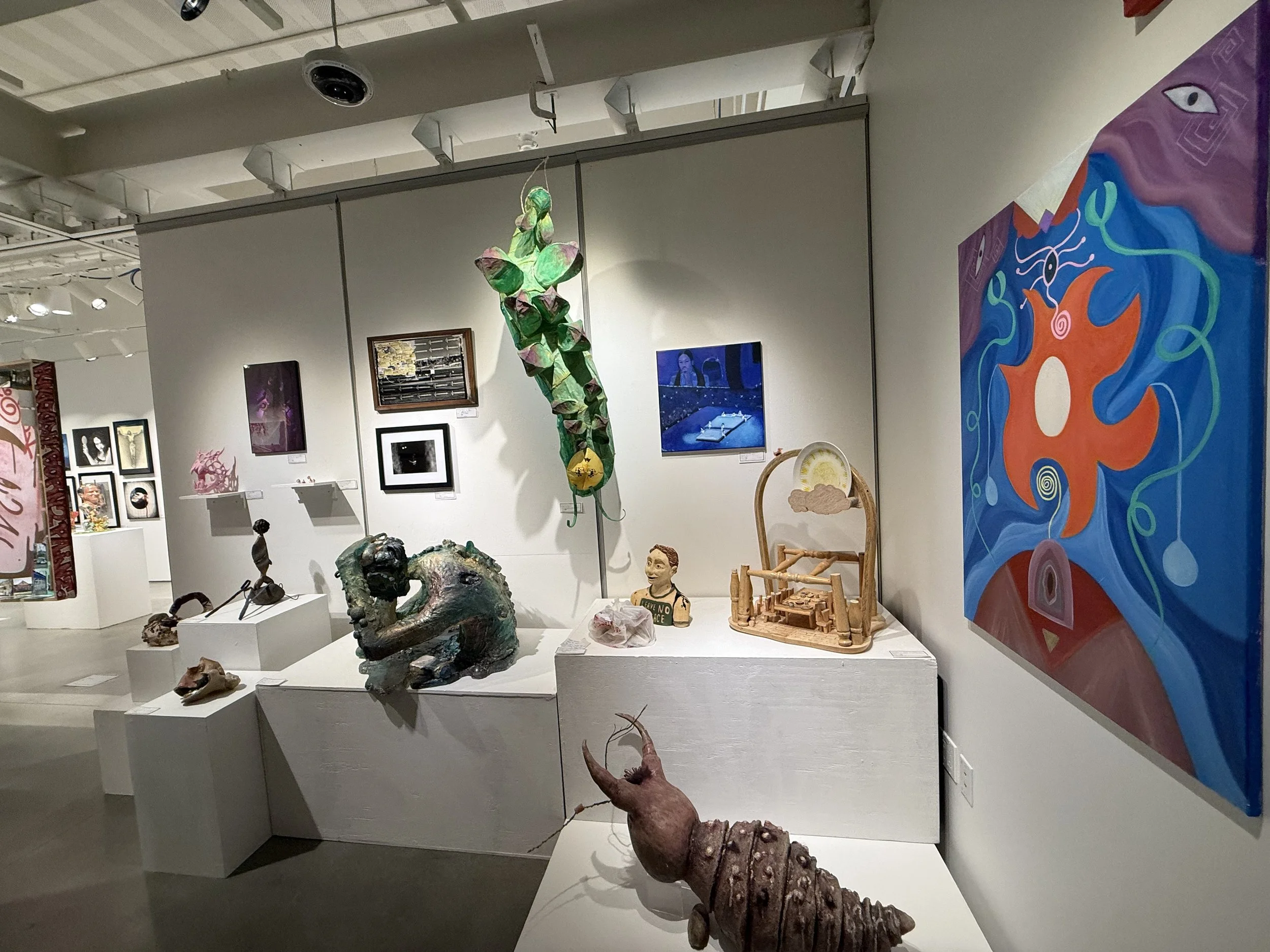 2026 student art show Gallery installation