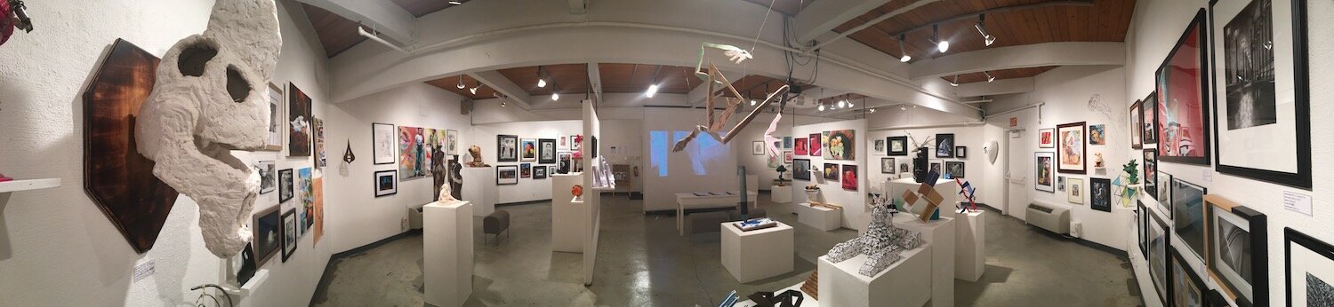 2018 Student Art Show galley view