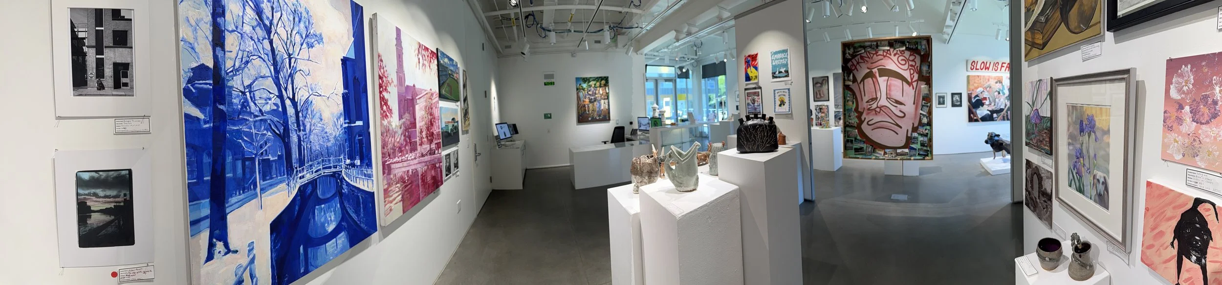 2026 student art show Gallery installation