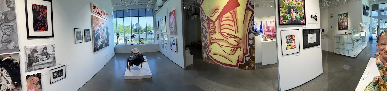 2026 student art show Gallery installation