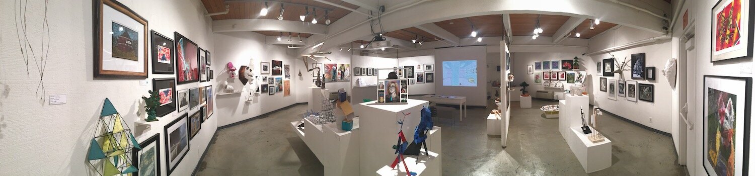 2018 Student Art Show galley view