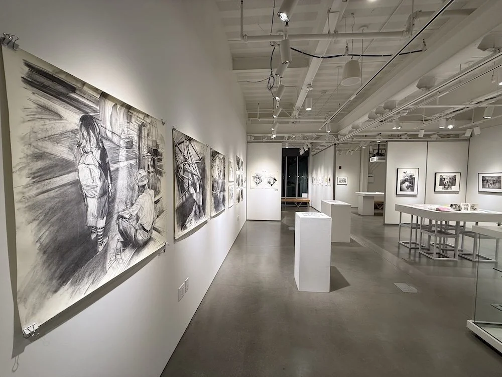 Installation shot, two lands