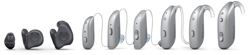 Full range of hearing aid choice is available