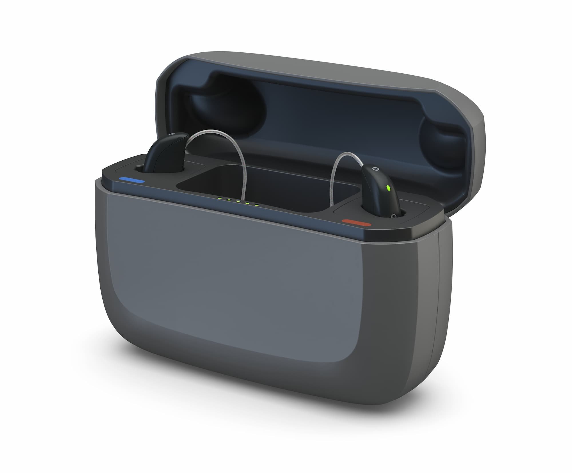 Image of rechargeable hearing aids