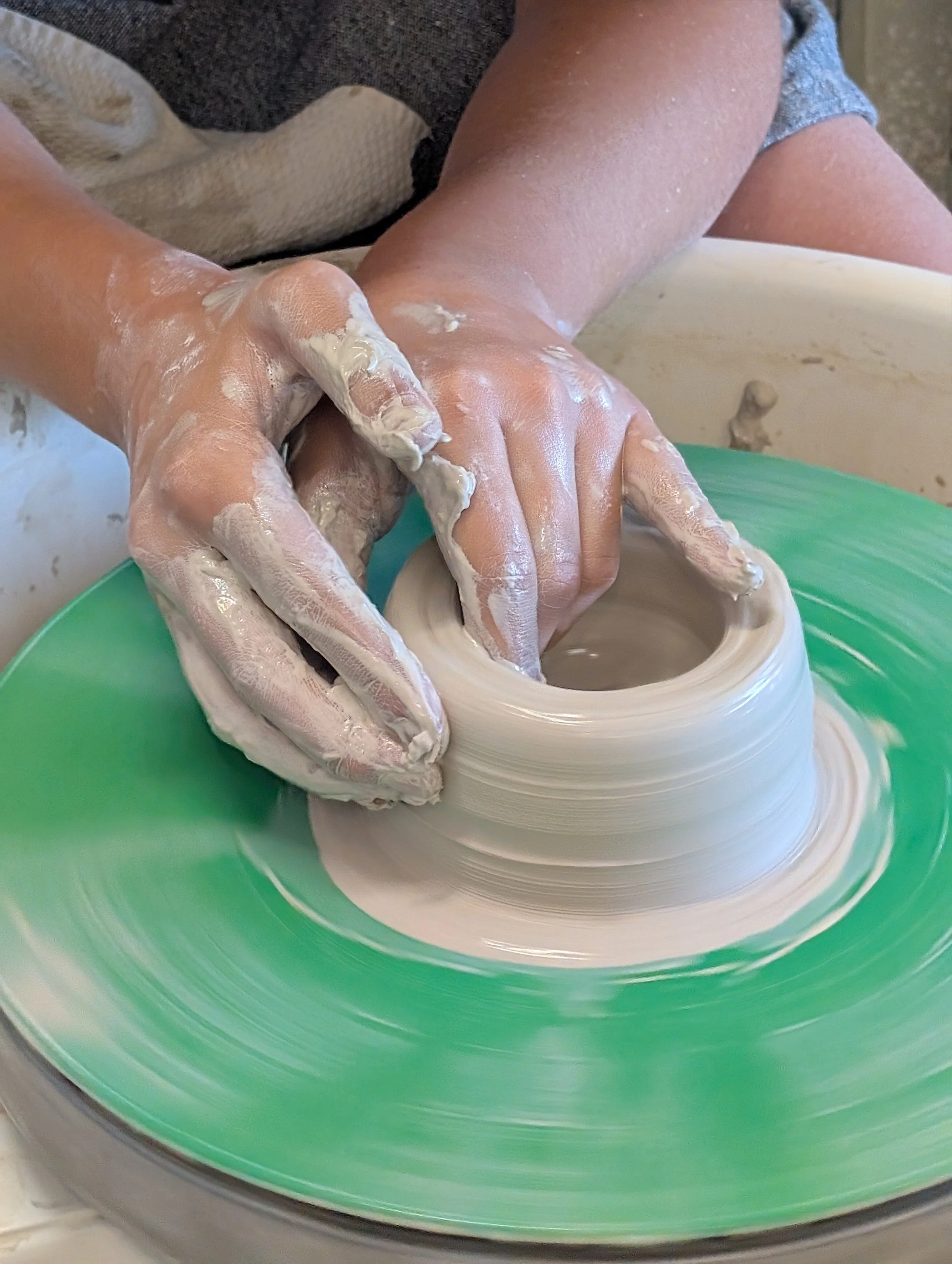 POTTERY WHEEL Mixed Level (4 sessions): Mondays, JUNE 5:00-7:00pm