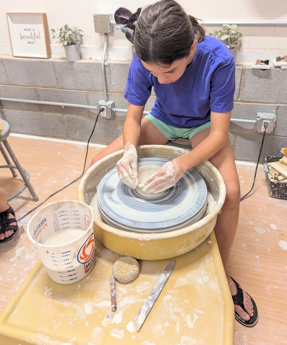 (5 spots left) NEW! Teen Combo Camp: June 1-4 Wheel and Handbuilding 10:00-12:00pm