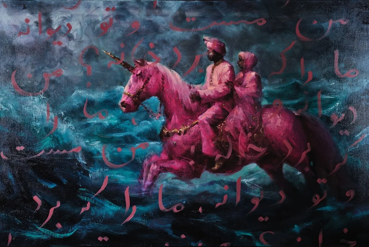 DJANGO OVERSEAS, 120 by 80cm, Oil on Linen,  2025