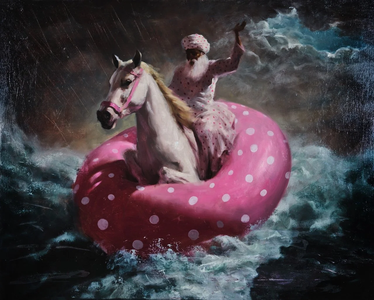 EXHILED, Oil on Linen, 2026