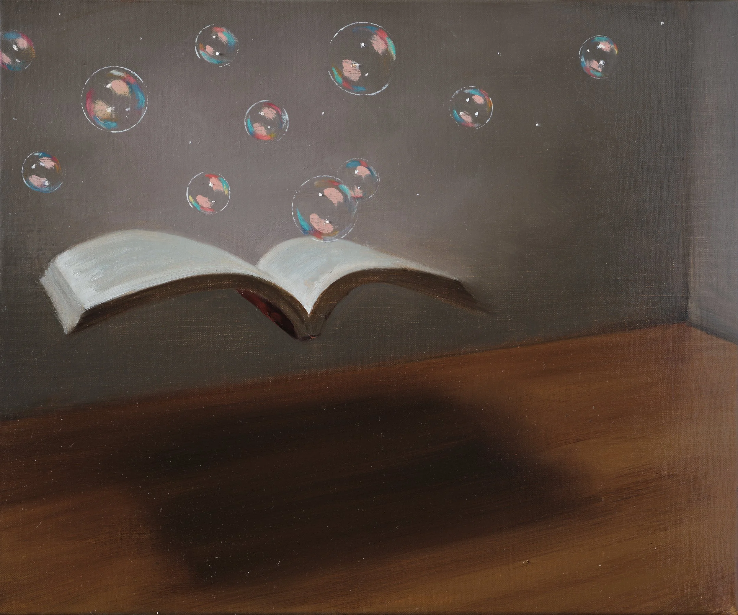 Open Book, 60 x 50 cm, Oil on Linen, 2026 