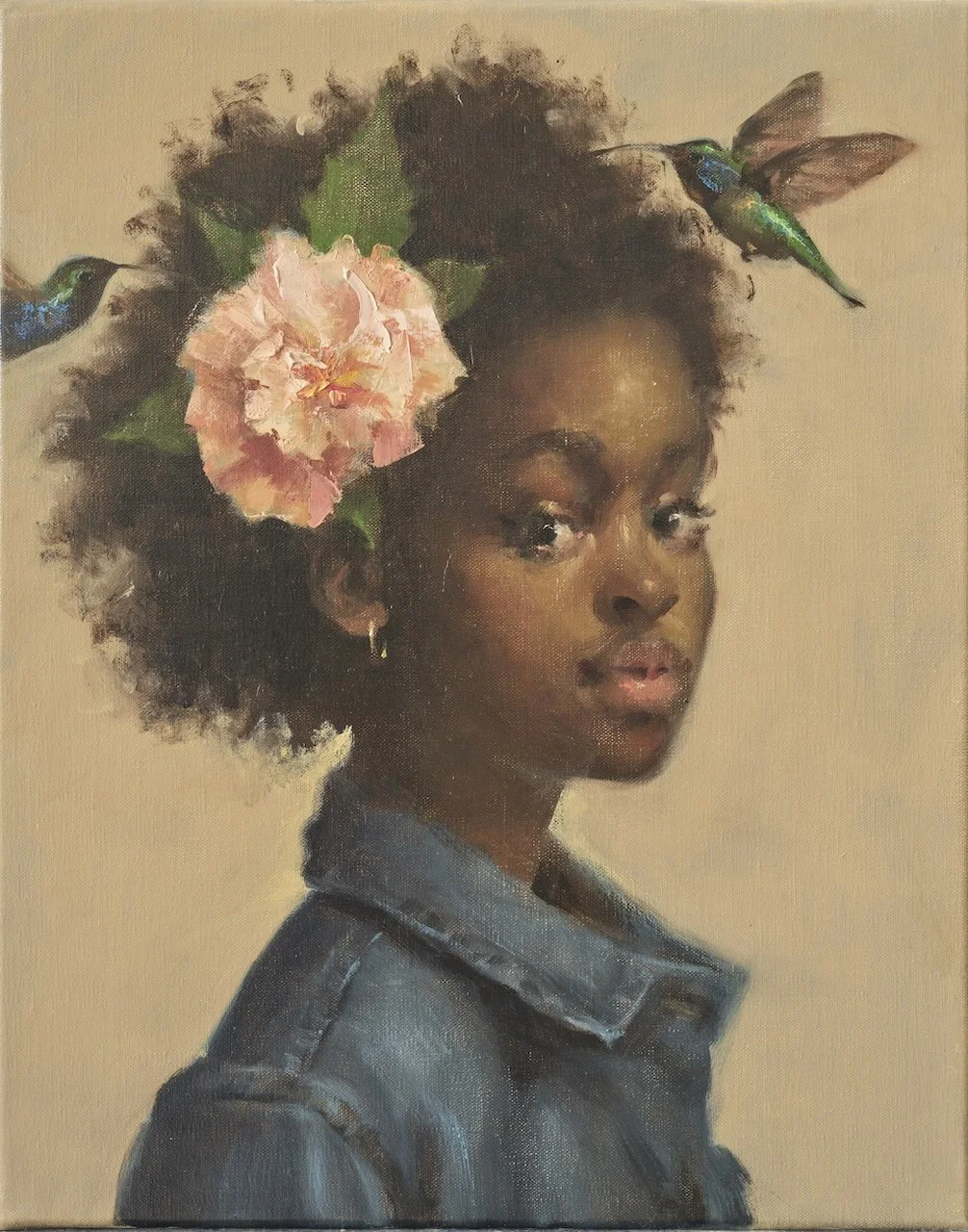 APRIL , 40 x 50 cm, Oil on linen, 2025