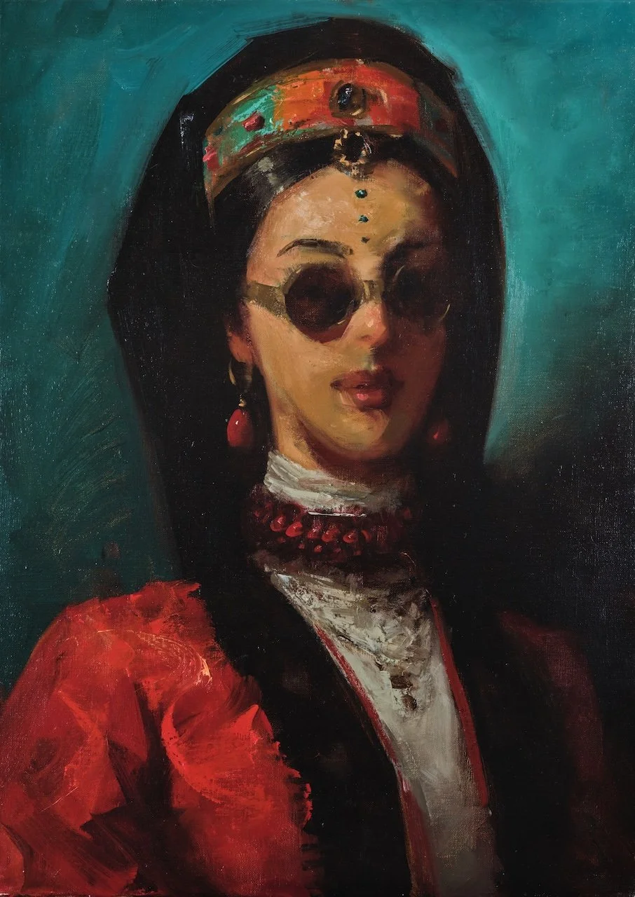 LEYLI, 50 x 70cm, Oil on Linen, 2024