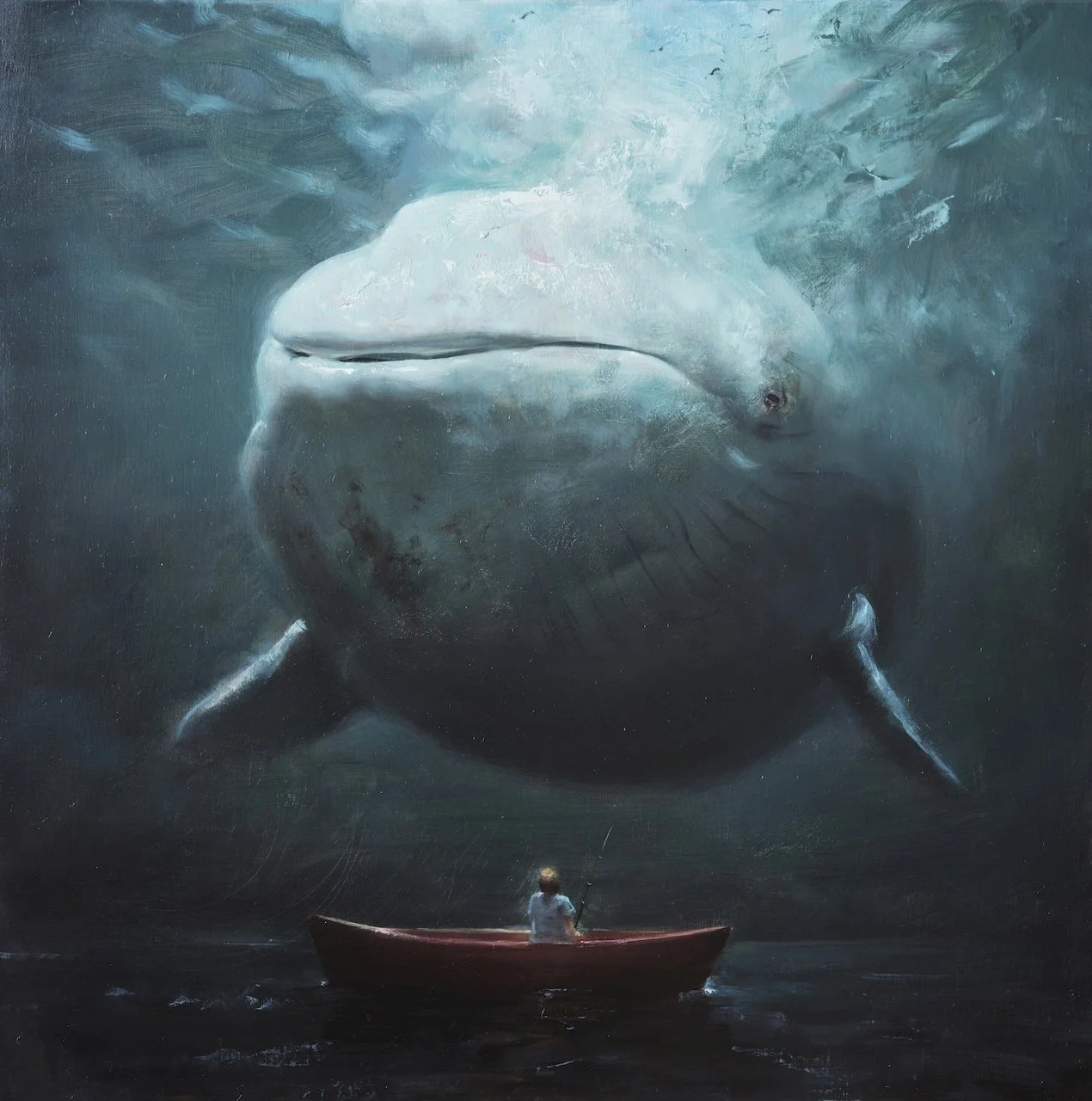 DREAM BIG, 70 x 70 cm, Oil on linen, 2025

