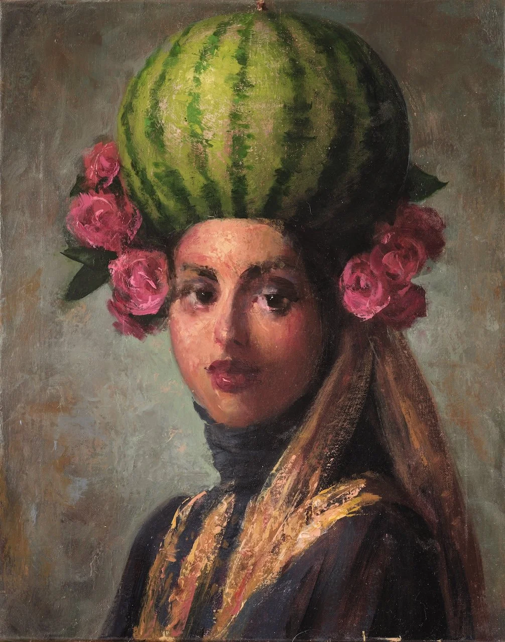 PRINCESS OF PALESTINE, 40x50x2cm, oil on linen, 2025