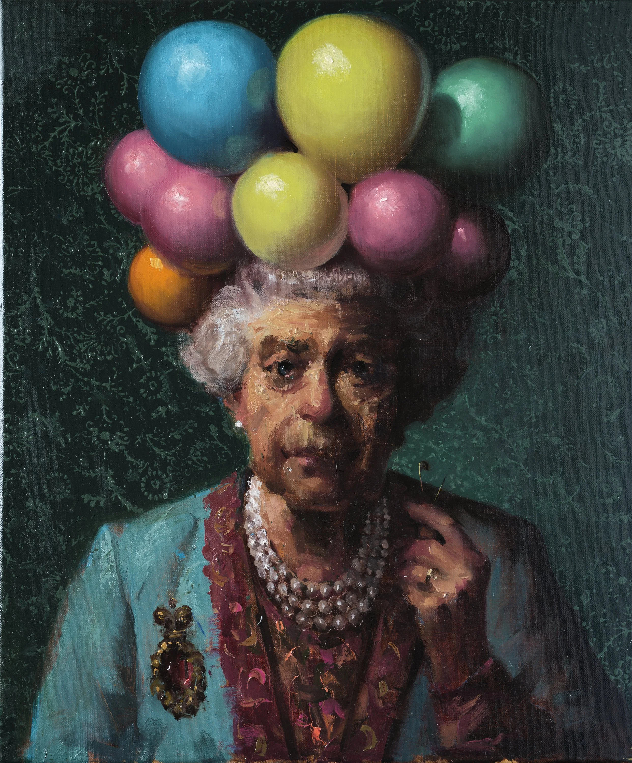 Crown of Balloons, 60 x 50 cm, 2026