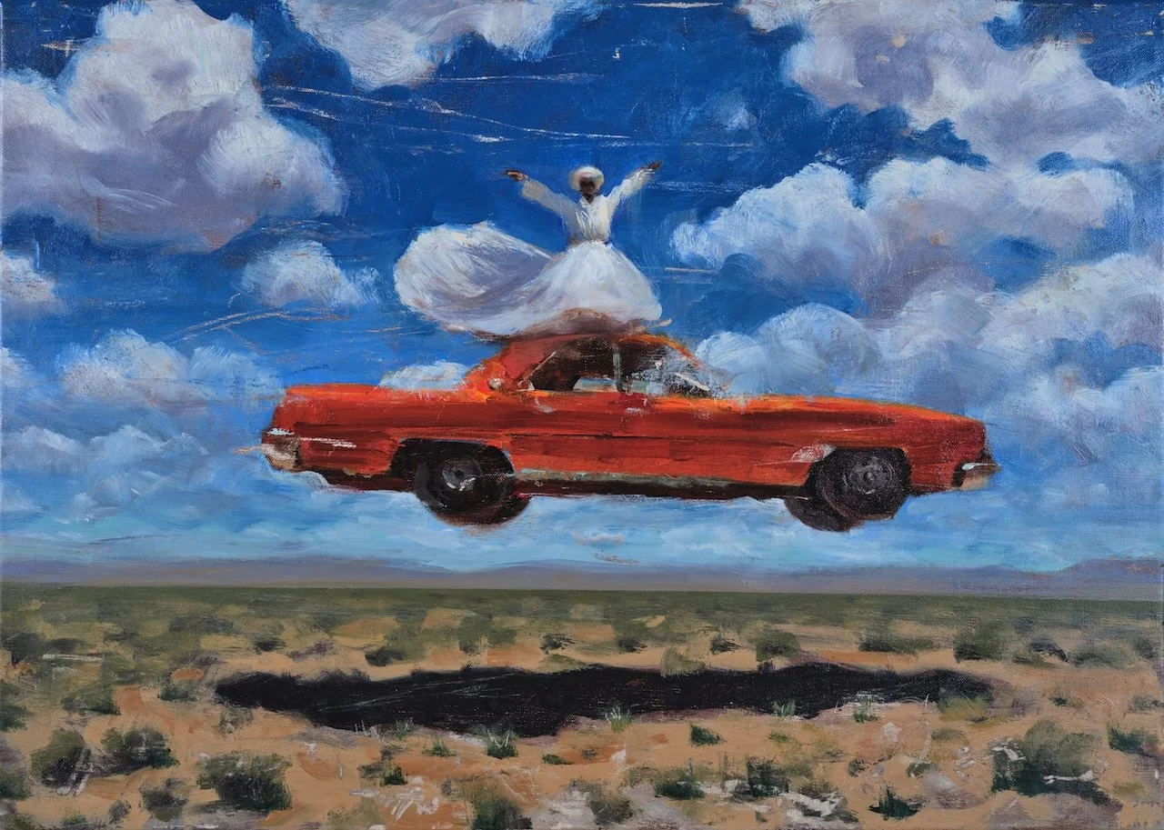 JOYRIDE, 50 x 70 cm, Oil on Linen, 2025