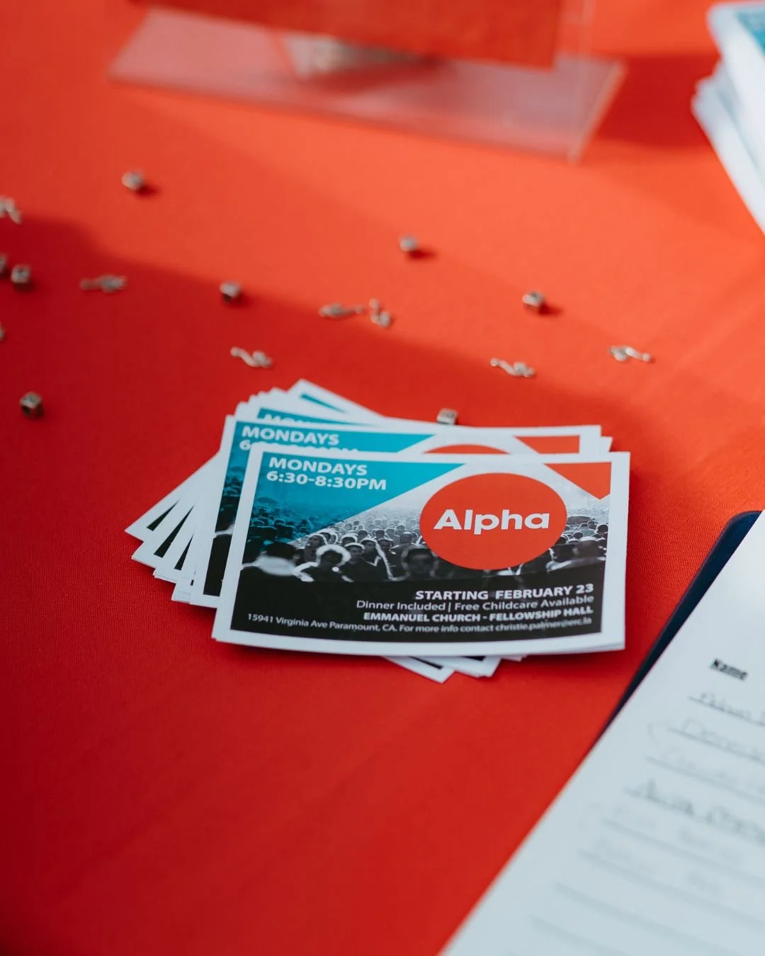 Monday night felt special. 

Over 60 people filled the room, shared a meal, and leaned into meaningful conversations about Jesus and the Church. The questions were thoughtful. The discussion was real. The atmosphere was welcoming.

There is something