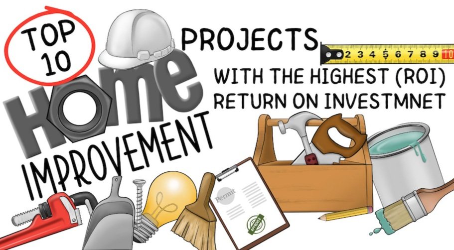 Top 10 Home Improvement Projects With the Highest ROI