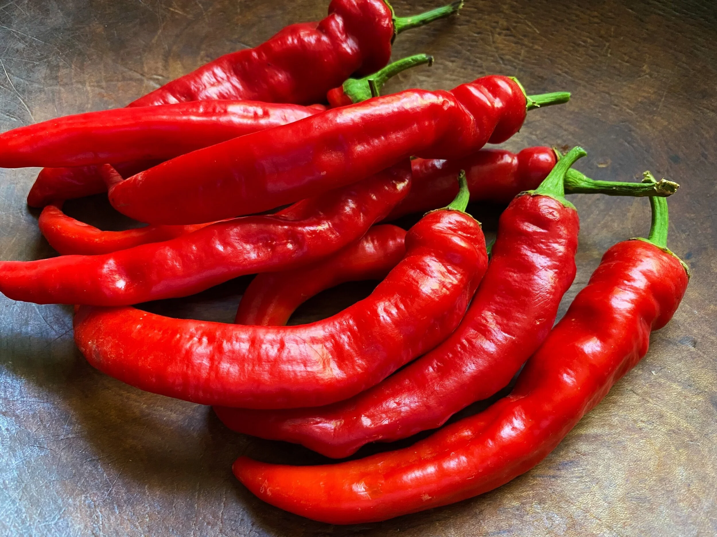 From the Slow Food Ark of Taste: Jimmy Nardello Peppers