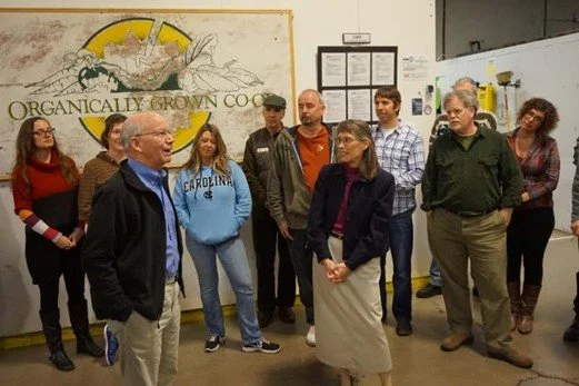 DeFazio visits OGC’s Eugene warehouse Jan 16, 2015