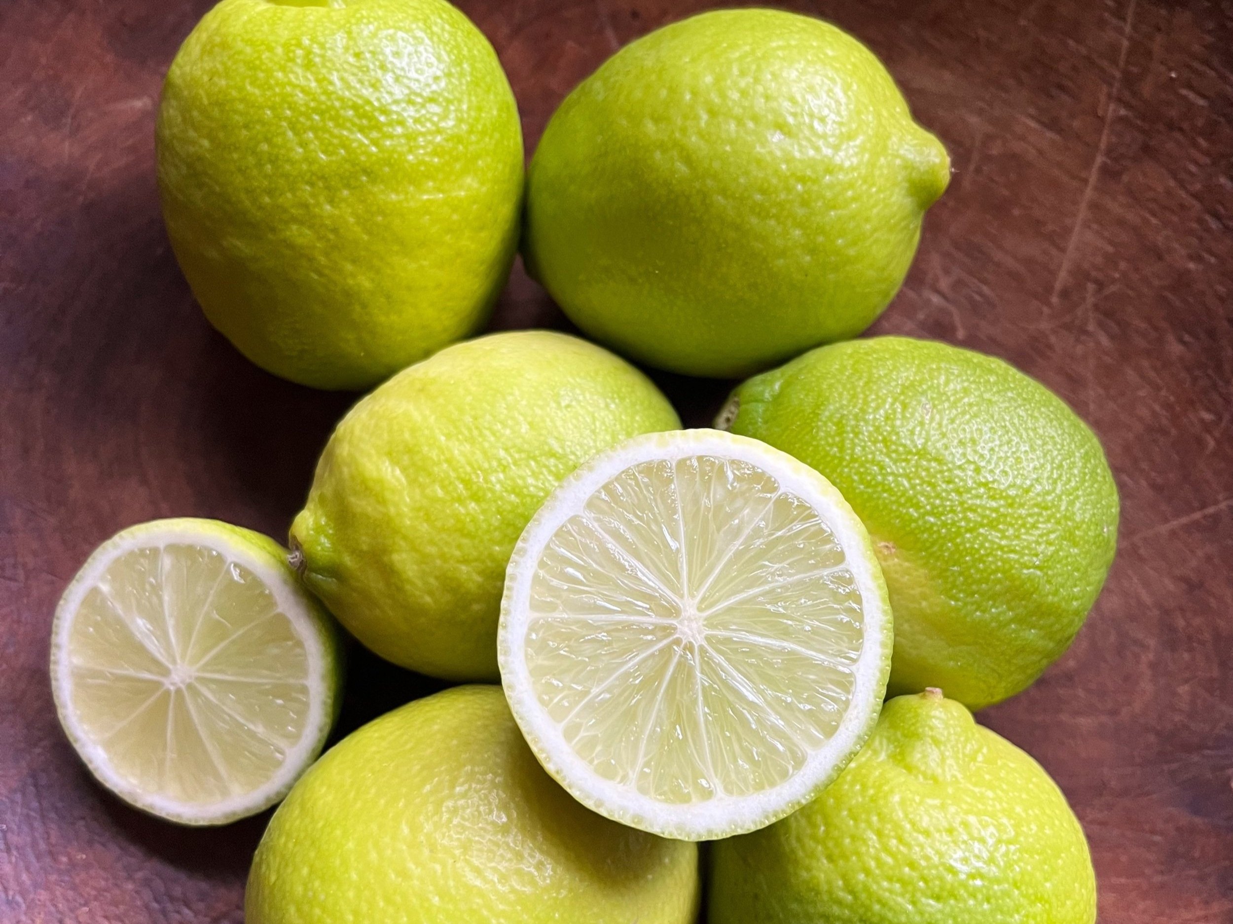 Limes from our friends at Marsalisi Organics in CA!
