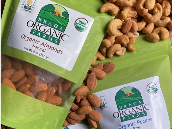 Move More Nuts from Braga Organic Farms with Grower POP! 