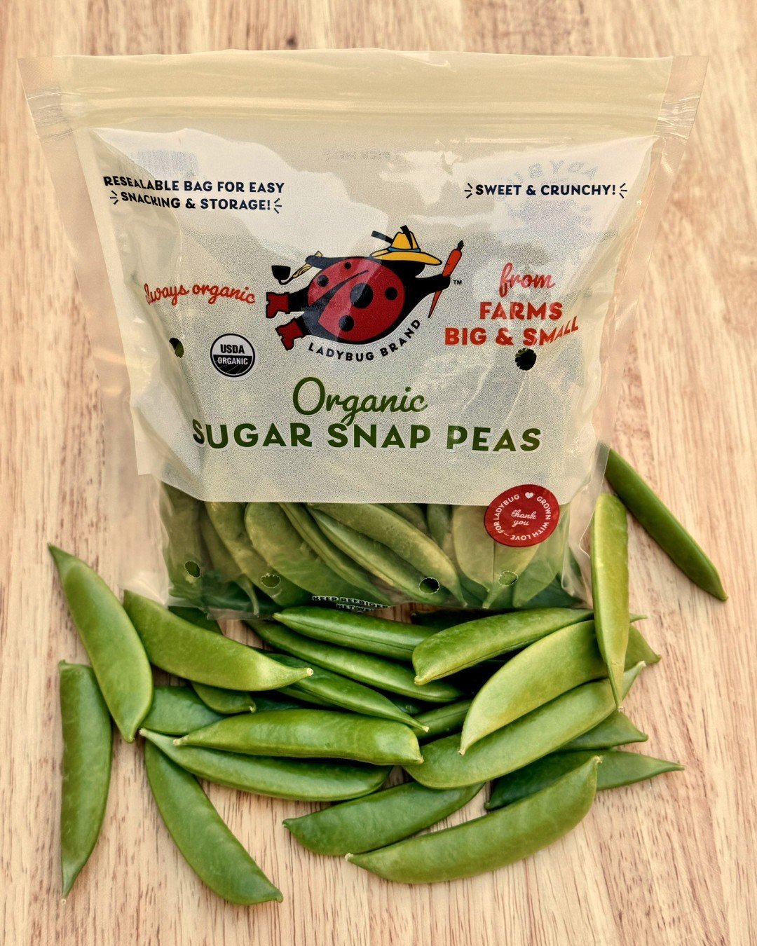 These OGC Peak Picks of the Week will have everyone snacking: 

✅ Stock up on bulk and @ladybugbrandproduce grab-and-go bags of organic Sugar Snap peas&mdash;sweet as can be and surprisingly high in protein. Whether eaters add them to stir fries or d