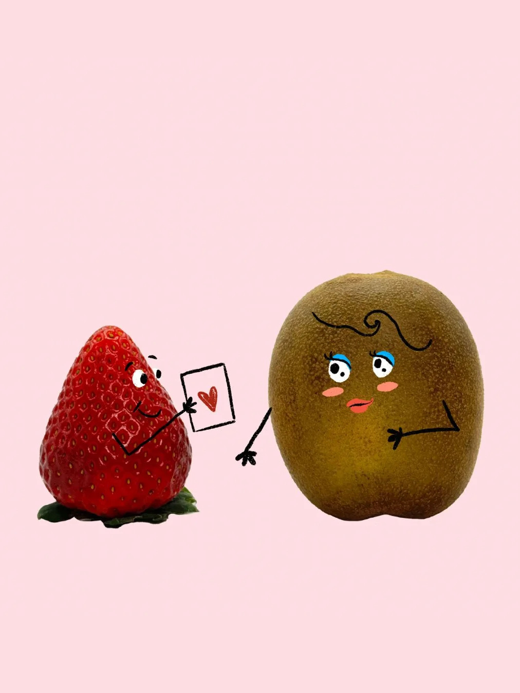 🍓🥰 We go together like strawberry and kiwi. 💞🥝 We're celebrating Valentine's Day with a few of our favorite iconic couples. Tag your palentine or valentine in the comments and share your favorite pair!