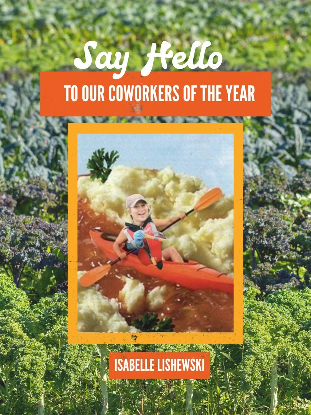 Say hello to OGC's coworkers of the year! Isabelle, Andrew and Pat were all voted in by fellow OGCers for going the extra mile and making a difference on our team. Thank you for always showing up, standing up for organic and keeping the wheels turnin