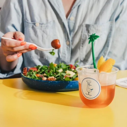 Come for the fresh seafood, stay for the zingy salads at Pal's