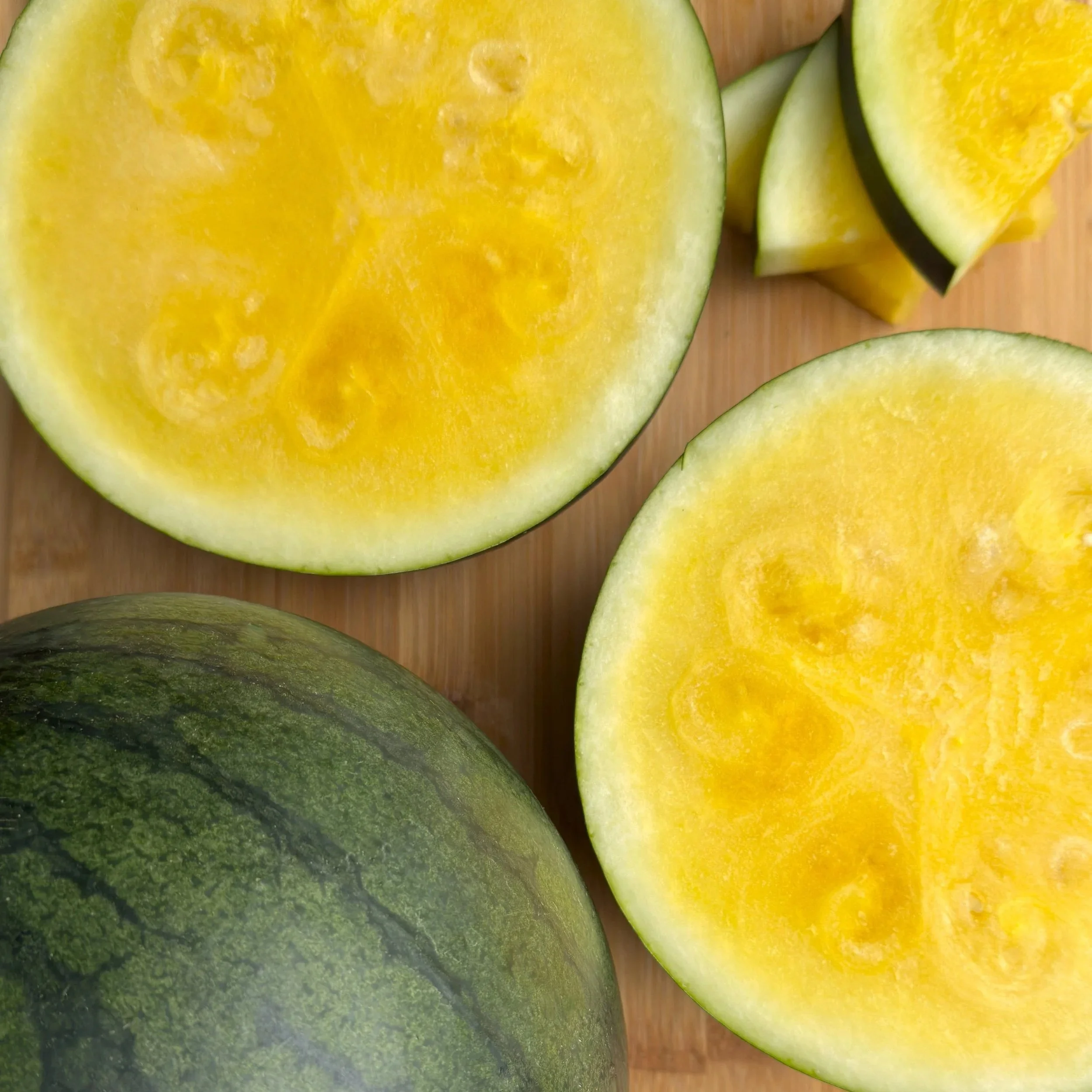 Yellow Seedless Watermelon