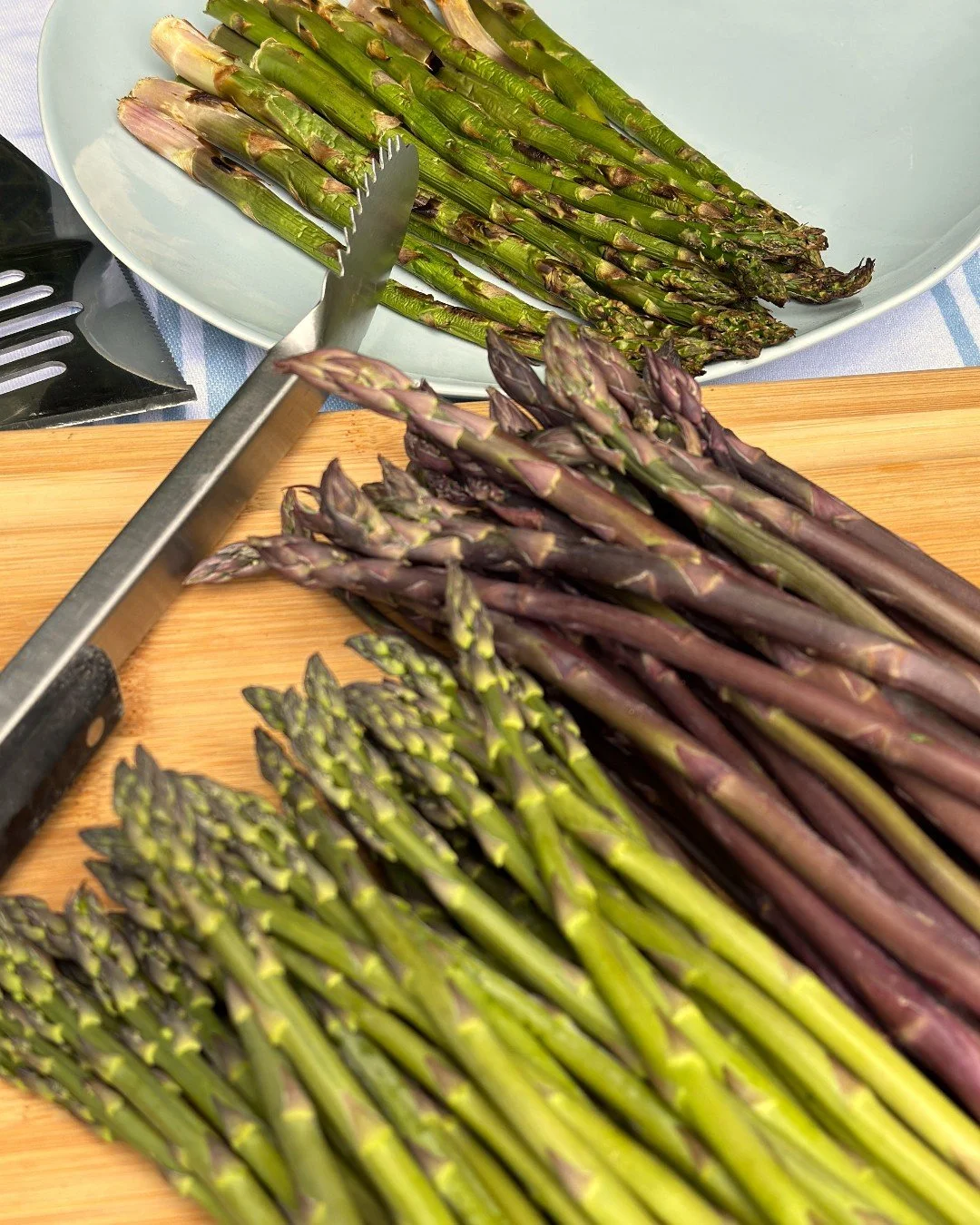 Organic, Northwest grown asparagus is having its moment. This spring treasure is at its peak and ready to earn a spot on menus and weekend potlucks. Toss it on the grill until lightly charred, shave it raw into salads for fresh crunch, or let it shin