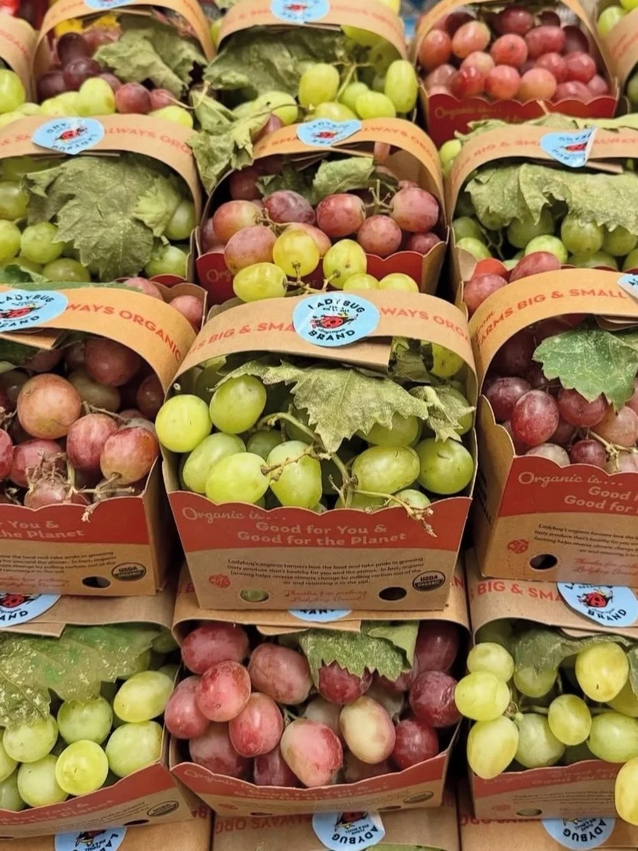 🍇 Organic grapes are a produce aisle staple for good reason. They&rsquo;re perfect for summer picnics, salads and snacking, making it a perfect time for promos.

Looking for merchandising inspo and selling tips?
check out our &ldquo;Crush Summer Gra