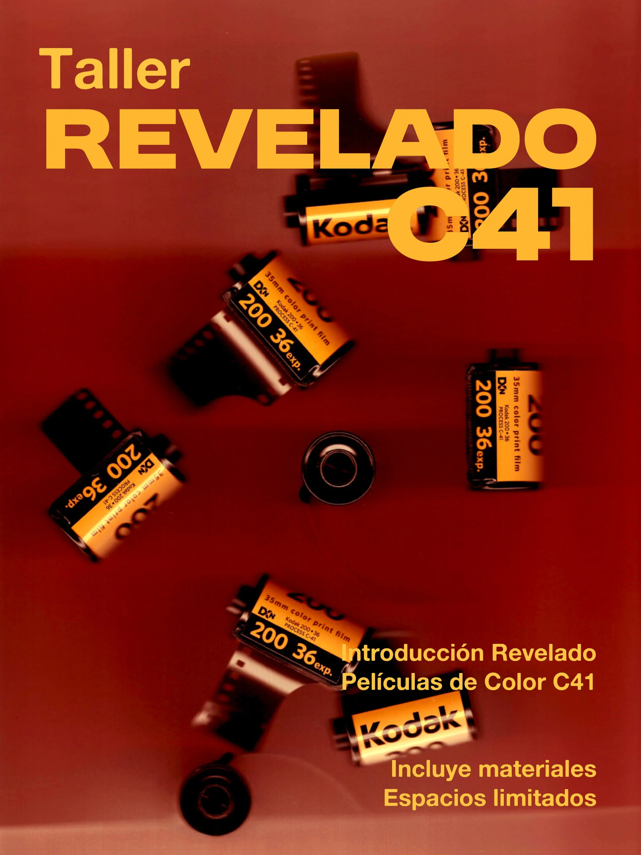 TALLER REVELADO A COLOR C41 - 8 de Marzo