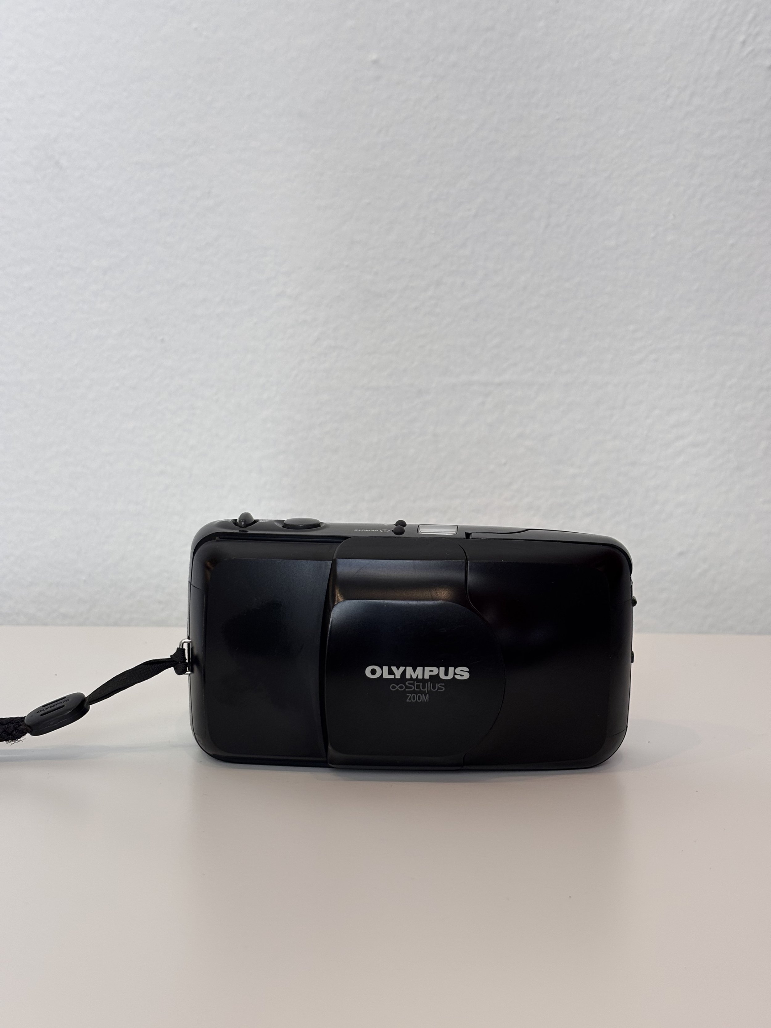 Olympus Infinity Stylus Zoom Point and Shoot Camera - Black