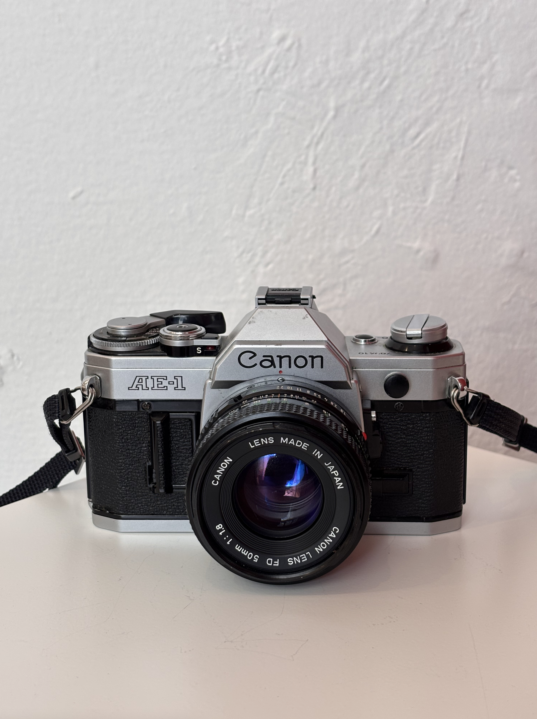 Canon AE-1 Film Camera with FD 50mm Lens