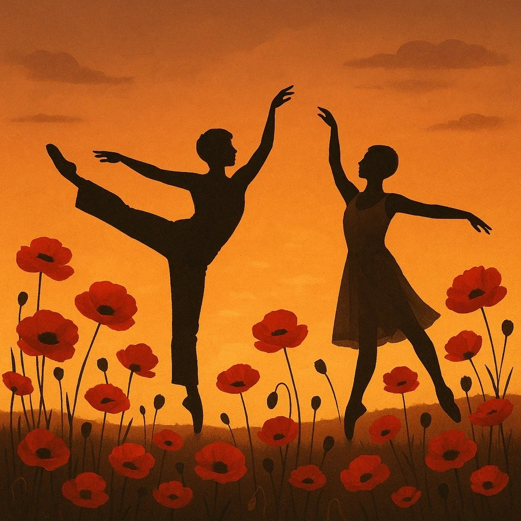 🌺 We move in thanks and remembrance.

All GMB classes will run Tuesday, November 11.

We dance in gratitude for all touched by war, and in hope for a more peaceful world.

#remembranceday  #danceforpeace #gratitudeinmotion #weremember