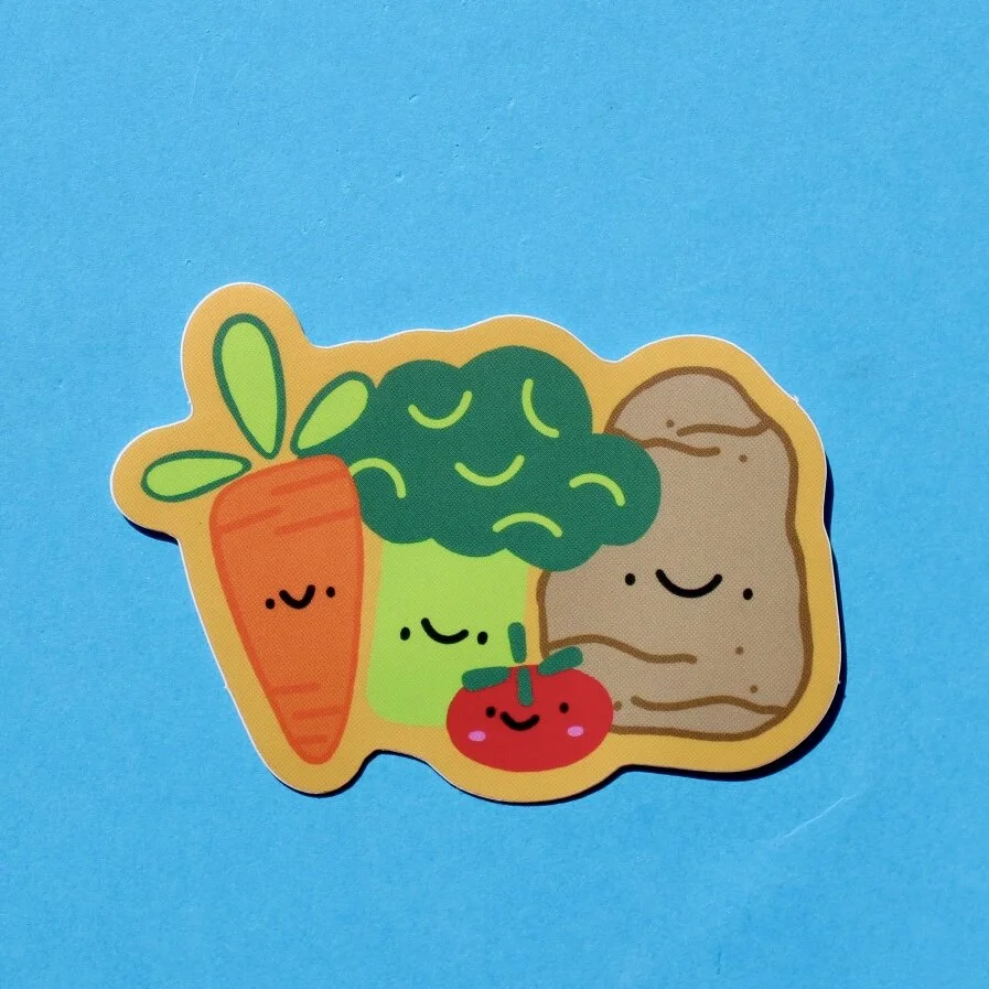 Veggie Buds Sticker