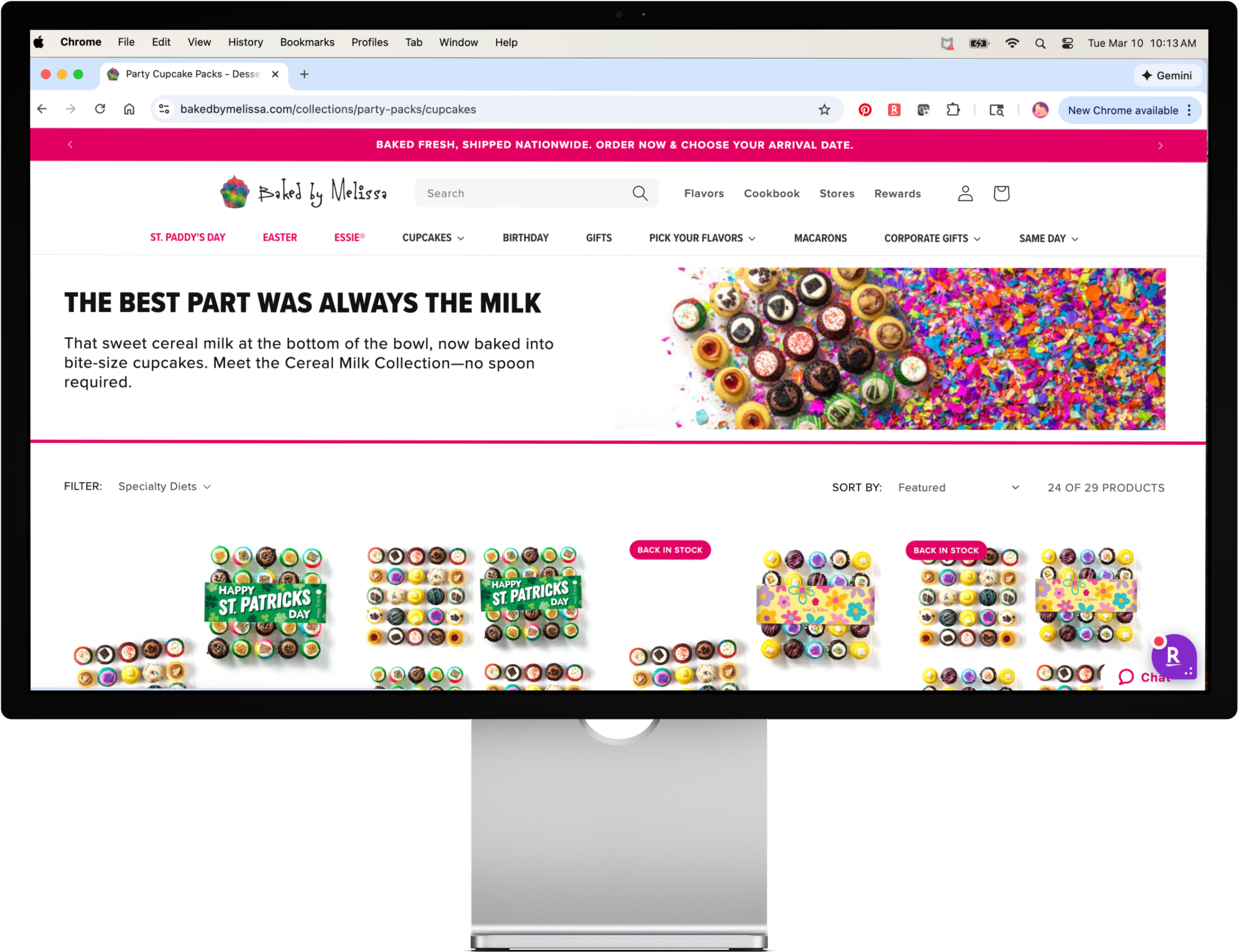 Concept: Homepage hero