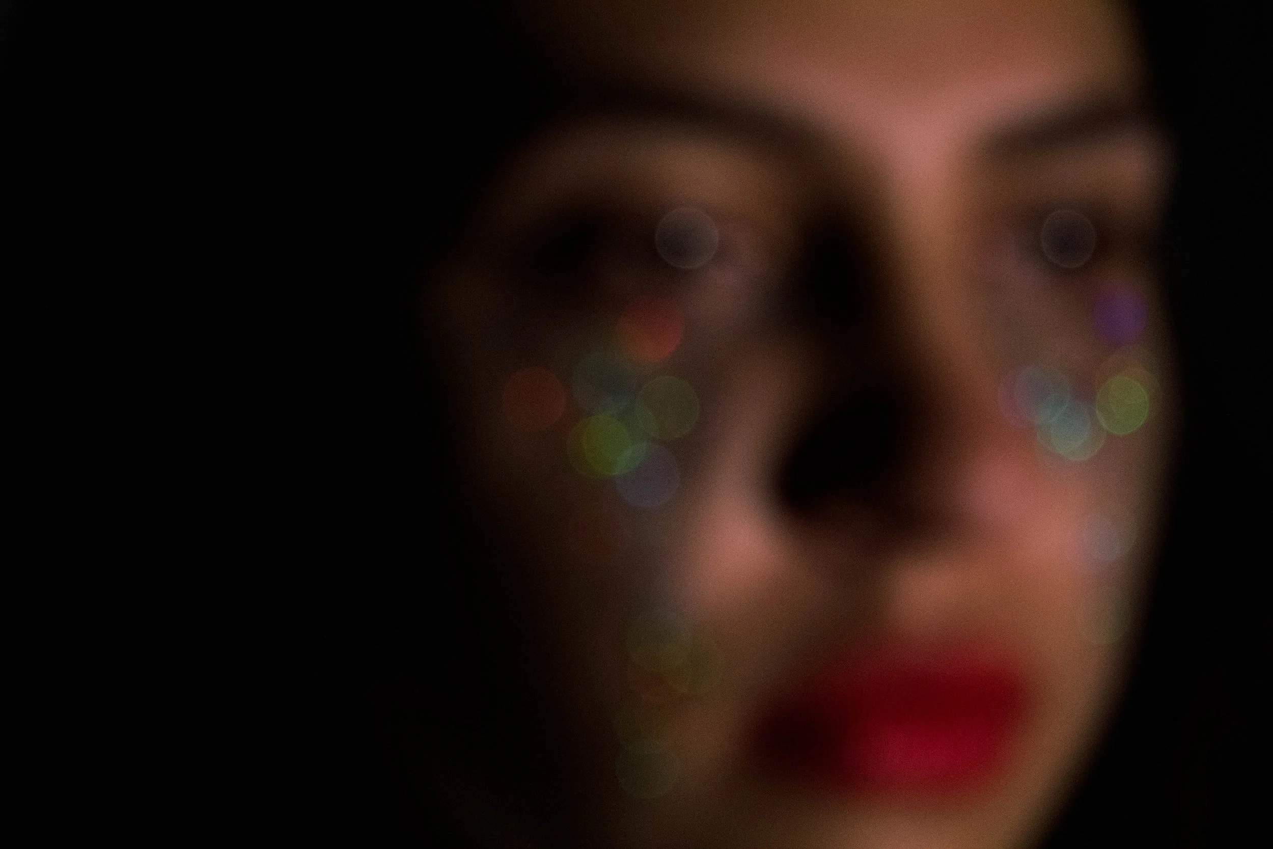 "I'm sick of being told I'm pretty when I cry...", digital photograph, 2021, published in "Chamisa: A Journal of Literary, Performance, and Visual Arts of New Mexico and the Greater Southwest"