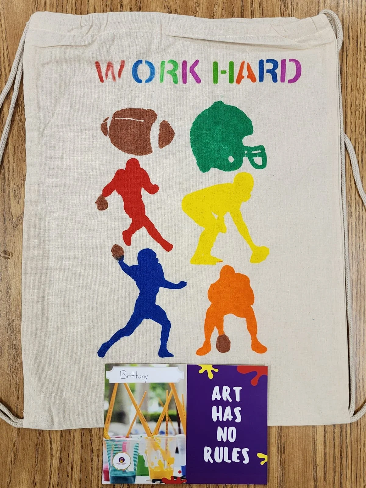 work hard sports inspired tote bag artwork design.jpg