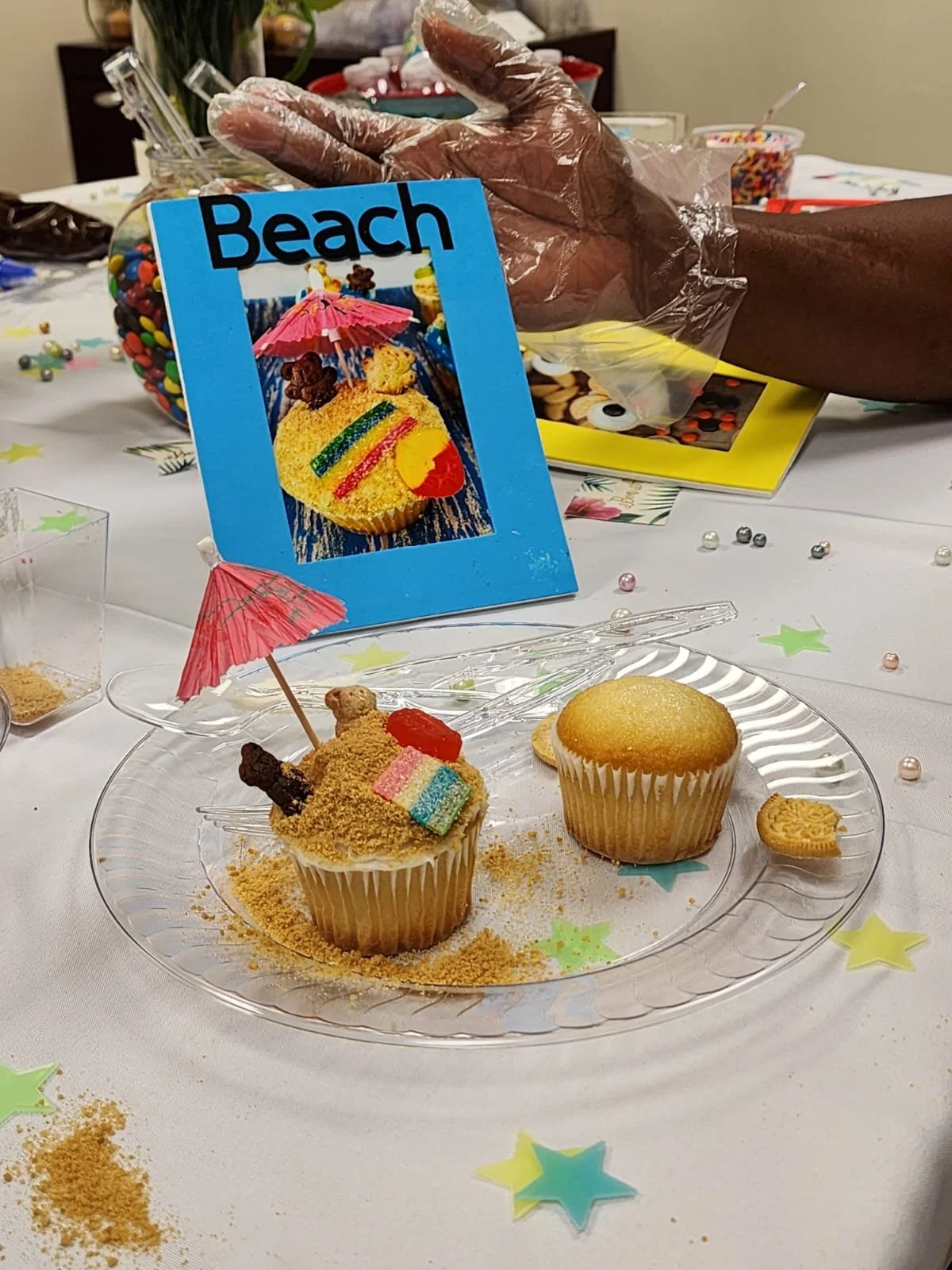 staff appreciation beach cupcake art design.jpg