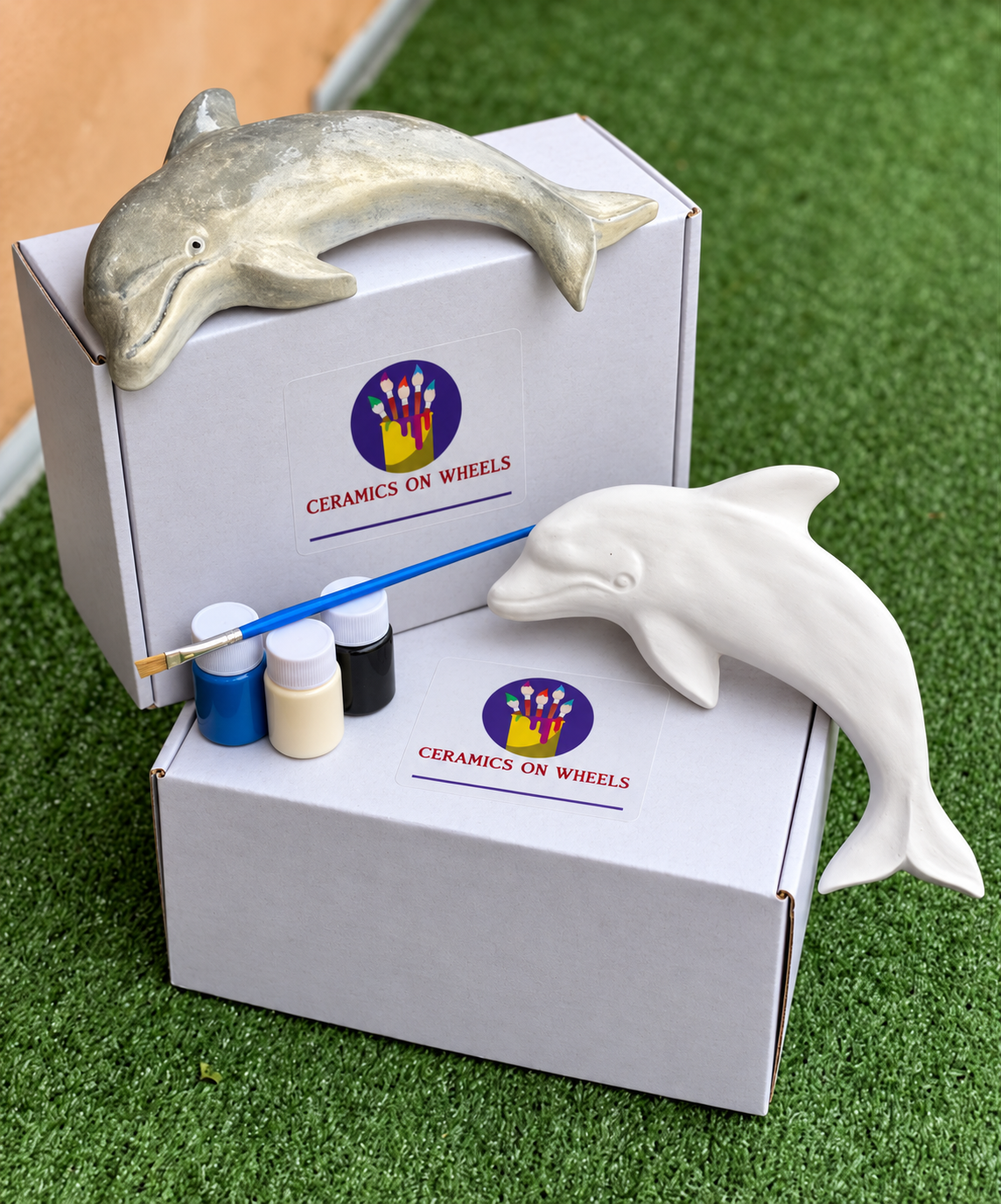 Handcrafted Dolphin Ceramics with New Packaging.png
