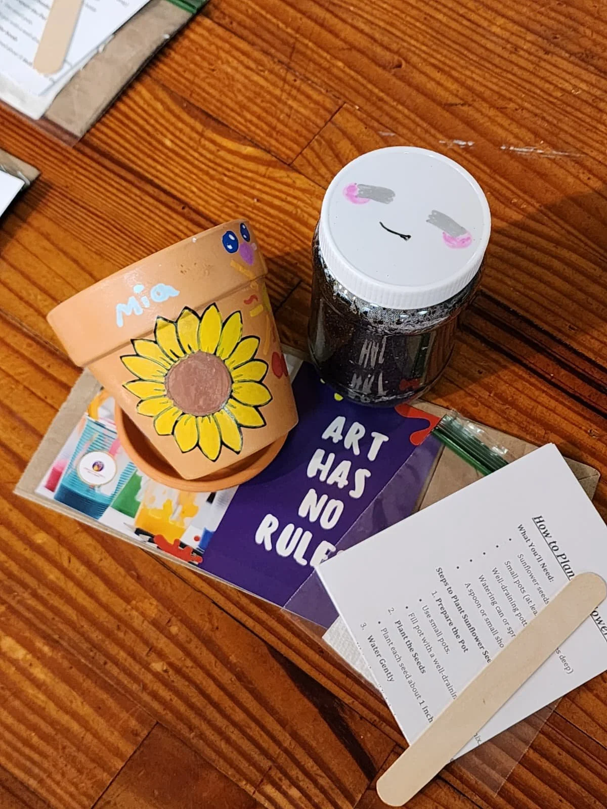 student steam art sunflower project full kit.jpg