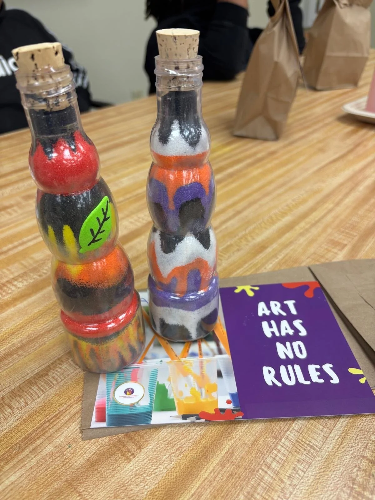 fall inspired sand art bottles diy for students.JPG