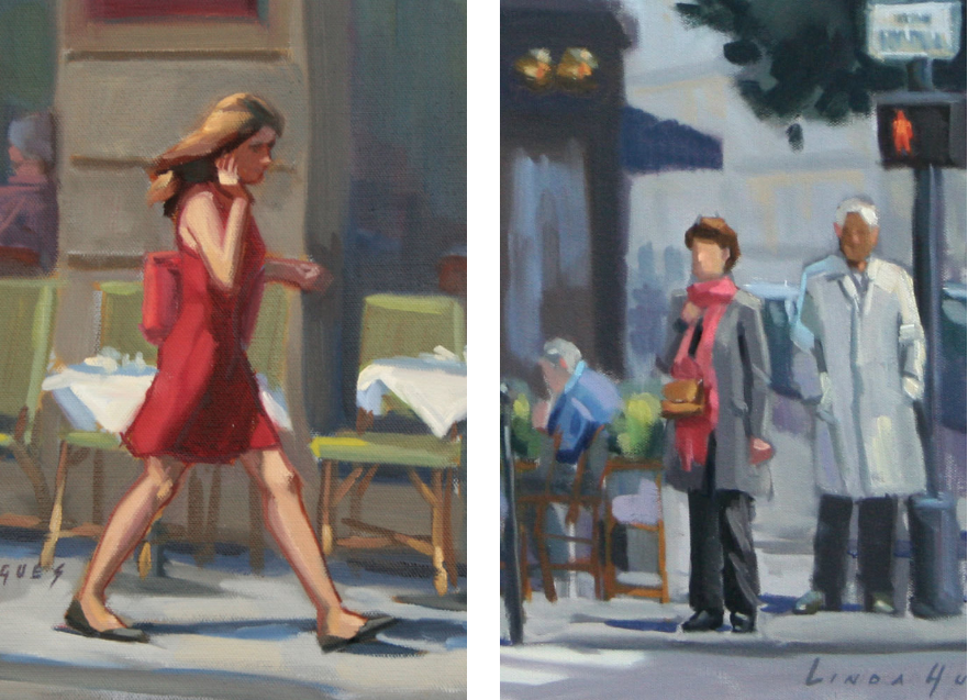 Impressionistic or painterly? Artistic styles in oil paintings — Linda Hugues